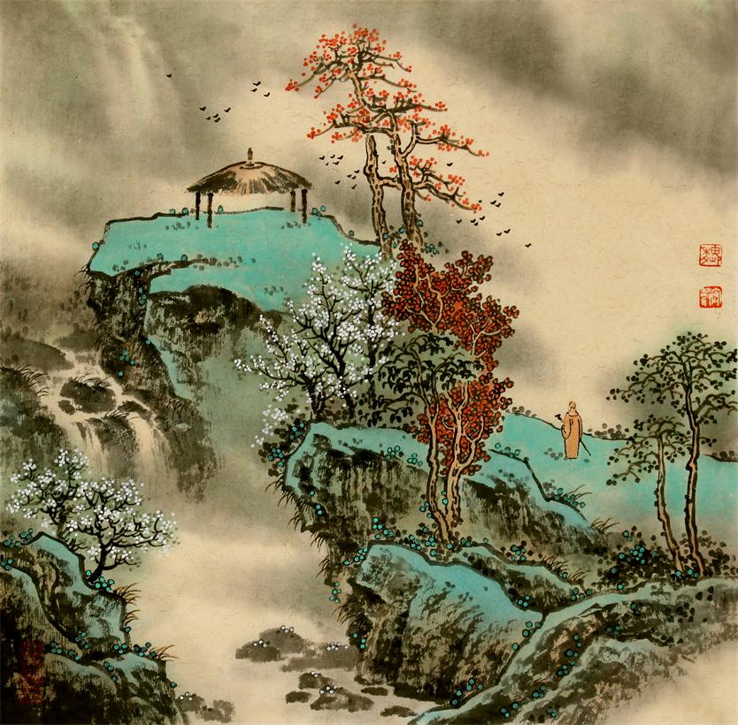 禅水云心