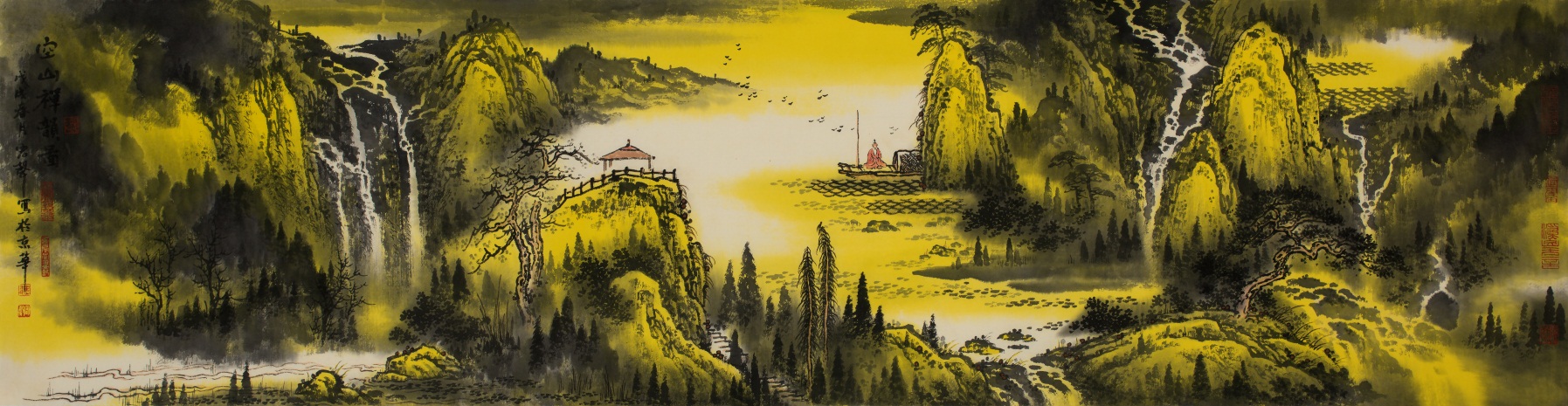空山禅韵图